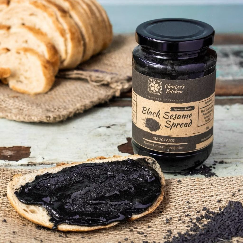 Black Sesame Spread (Low Sugar / No Sugar)