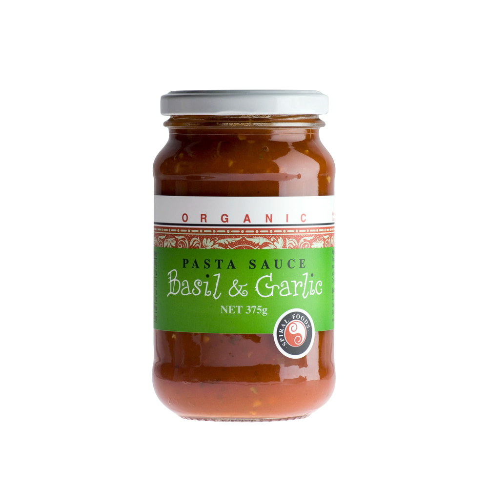 Organic Basil & Garlic Pasta Sauce