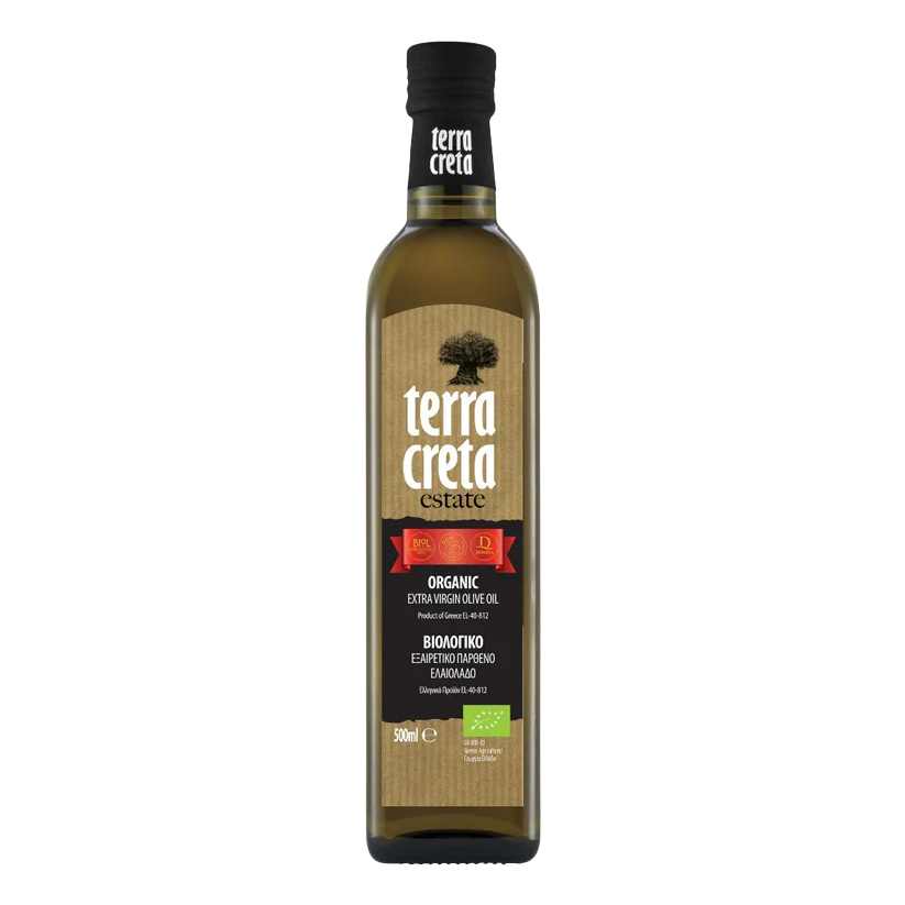Terra Creta Estate Organic Greek Extra Virgin Olive Oil