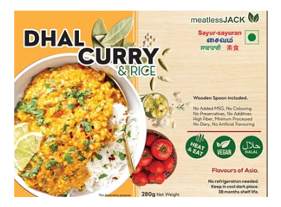 Dhal Curry & Jasmine Rice