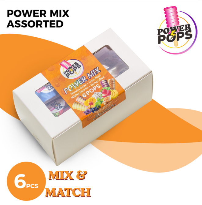 Power Mix - Mix & Match Yogurt Pops (Box of 6)
