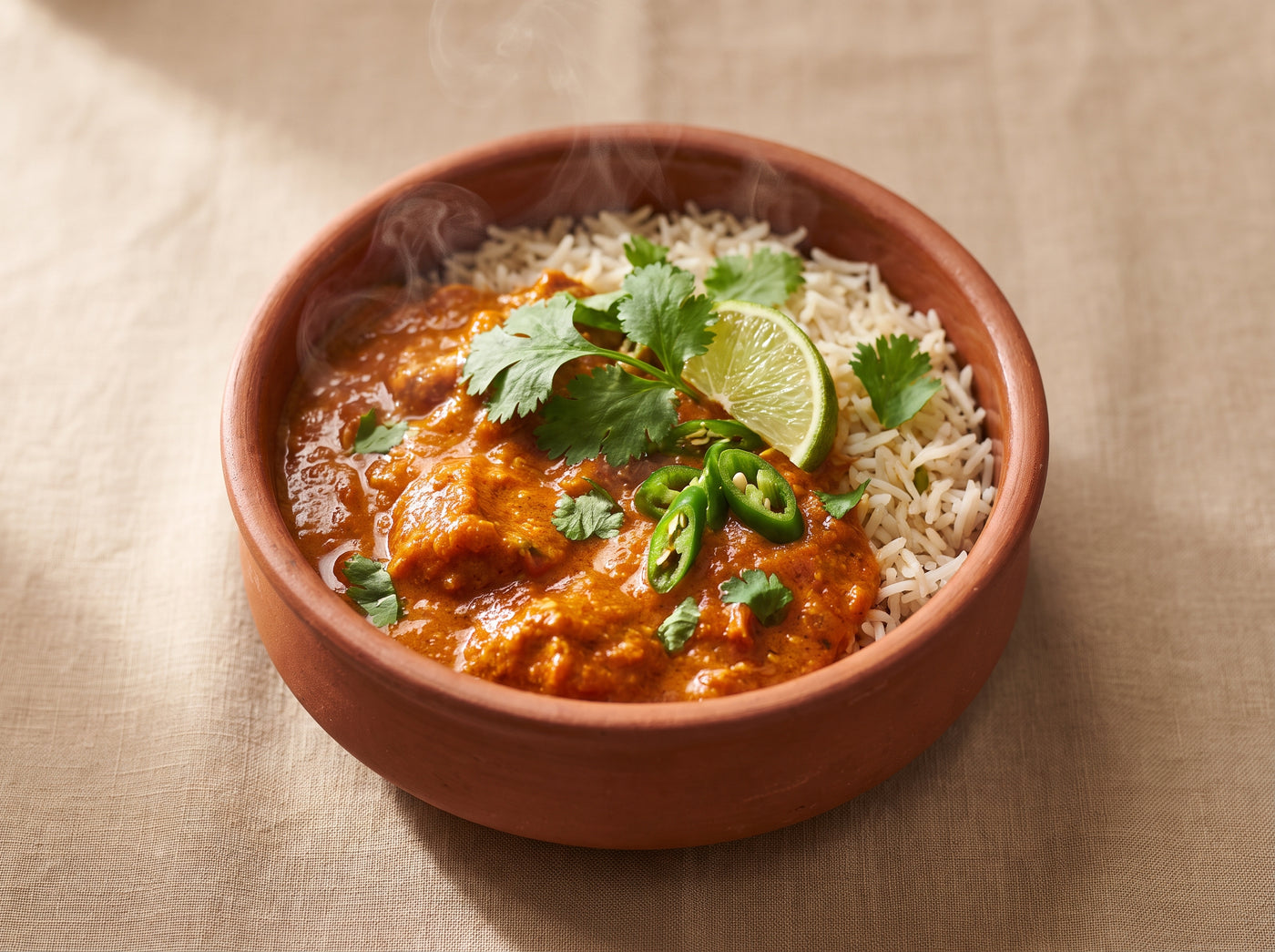 Masala Curry Rice Bowl — Dinner in Ten Minutes