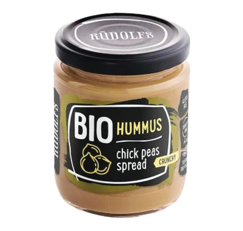 Rudolfs Organic Crunchy Hummus Vegetable Spread