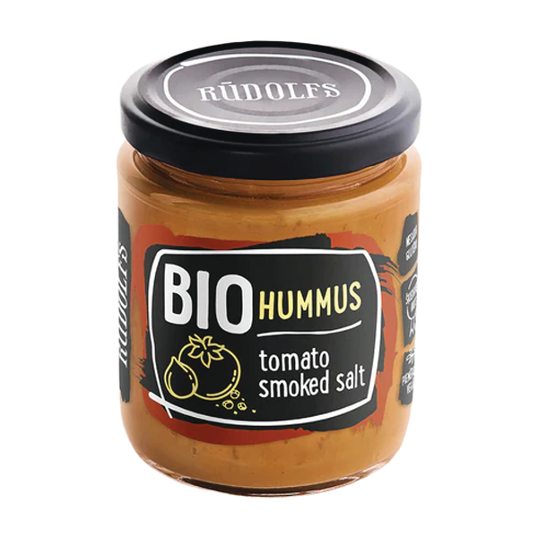 Rudolfs Organic Hummus Tomato & Smoked Salt