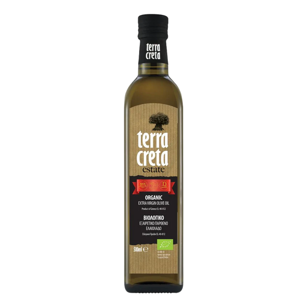 Terra Creta Estate Organic Greek Extra Virgin Olive Oil