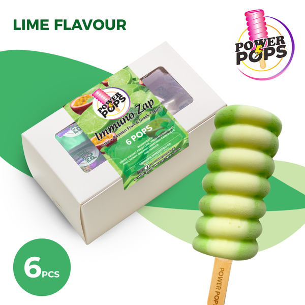 Immuno Zap Lime And Passion Fruit Yogurt Pops