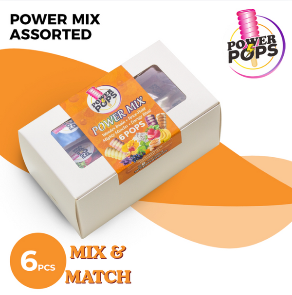 Power Mix - Mix & Match Yogurt Pops (Box of 6)