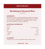 Rendang and Steamed Rice - Ingredients, Nutritional Information and Allergens