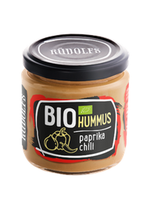 Rudolfs BIO Hummus Paprika Chili jar
